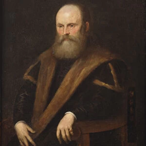 Portrait of a Venetian noble (oil on canvas)