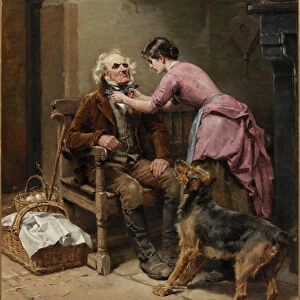 Preparing for Market, 1888 (oil on canvas)