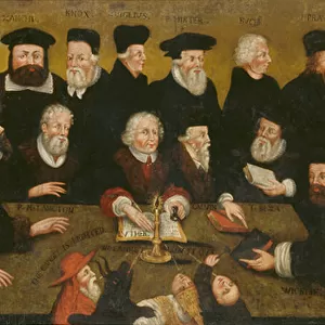 Protestant Reformers, c. 1654 (oil on panel)