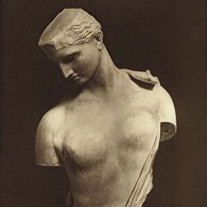 Psyche, Greek torso (b / w photo)