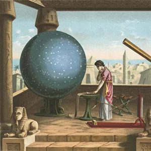 Ptolemy in the observatory in Alexandria