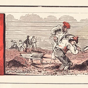 RAILWAY ALPHABET N, 1860 (illustration)
