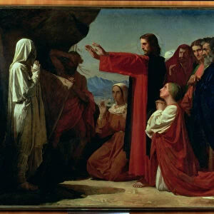 The Raising of Lazarus, 1857 (oil on canvas)