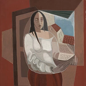 The Reader; La liseuse, 1926 (oil on canvas)