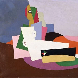 Reclining Nude, 1923 (oil on canvas)