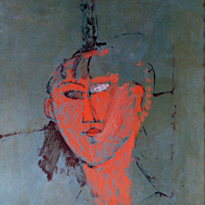 The Red Head, c. 1915 (oil on canvas)