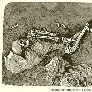 Remains of Prehistoric Man (engraving)