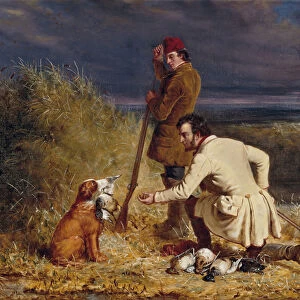 The Retrieve, 1850 (oil on canvas)