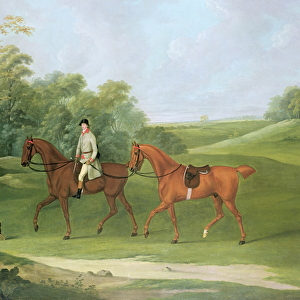 Rider leading a horse, c. 1810