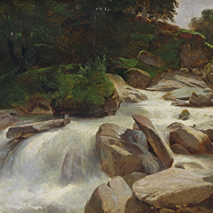 River Study, c. 1846-50 (oil on canvas)