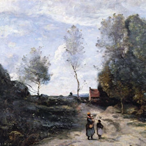 The Road (oil on canvas)