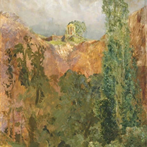 Rock Ravine, 1884-85 (oil on canvas)