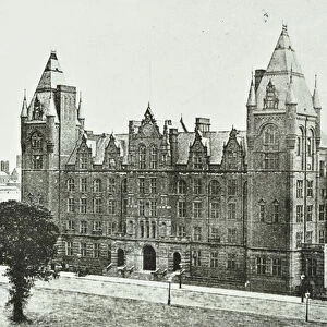 Royal College of Music: exterior, 1894 (b / w photo)