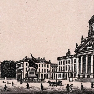 The Royal Square in Brussels in Belgium in "The world illustrates 168 views"