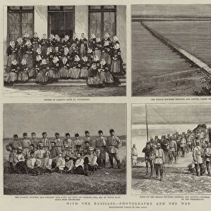 With the Russians, Photography and the War (engraving)