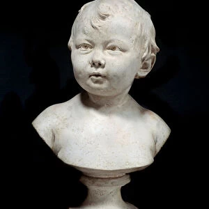 Sabine Houdon at the age of ten months Bust in plaster by Jean Antoine Houdon (1741-1828