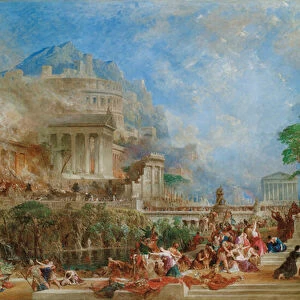 The Sack of Corinth, 1870 (oil on canvas)
