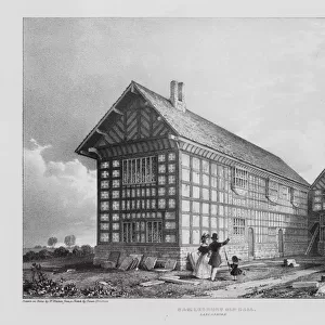 Samlesbury Old Hall (engraving)