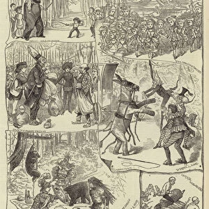 Scenes from the Pantomimes (engraving)