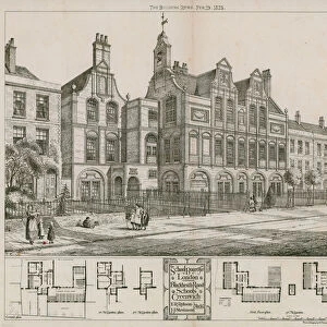 School Board for London, Blackheath Road Schools, Greenwich, London (engraving)