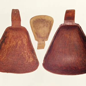 Scoops for serving food, from Northwest American coast, probably 15th Century (musk