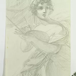 Self Portrait, c. 1800 (pencil on paper)