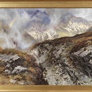 Sgurr nan Guillean, Isle of Skye, 1885 (oil on canvas)