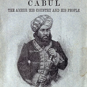 Shere Ali Khan, Ameer of Afghanistan, 1878 (litho)