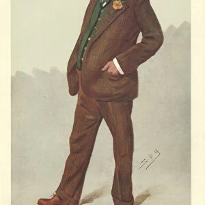 Sir Edward Robert Pearce Edgcumbe (colour litho)