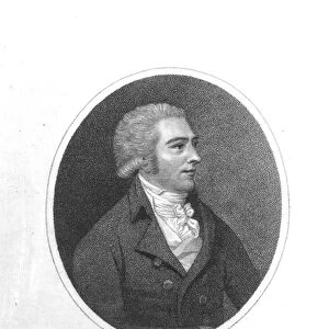 Sir Francis Bourgeois, 1804 (engraving) (b / w photo)