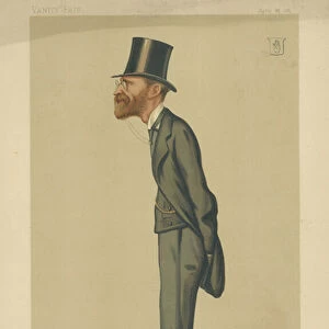 Sir Julian Goldsmid (colour litho)