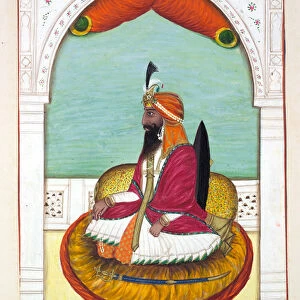 Sirdar Fatteh Khan (Iowana), from The Kingdom of the Punjab, its Rulers and Chiefs