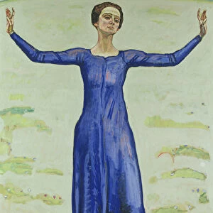 Song in the Distance, 1914 (oil on canvas)