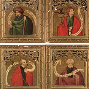 SS. James, John, Matthew and Simon, 1468 (panel)