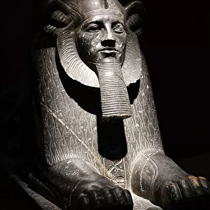 Statue of Amenemhat III in the form of a sphinx