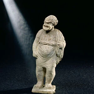 Statuette of a comic actor, from Tanagra, Boeotia (stone)