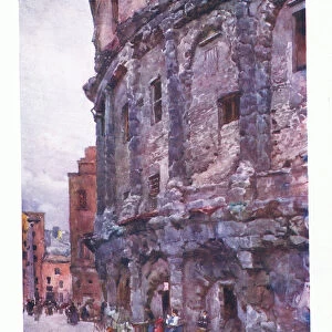 Theatre of Marcellus, from Rome published by A & C Black Ltd, 1925 (colour litho)