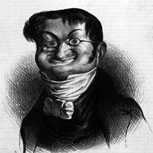 Thi, caricature of Adolphe Thiers from Le Charivari, 2 June, 1833