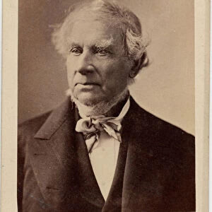 Thurlow Weed (1797-1882), American politician and journalist; photo by George Miller