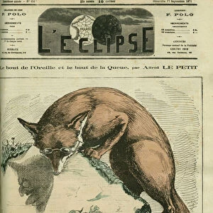 The tip of the ear and the tip of the tail, between Adolphe Thiers in fox - Republique