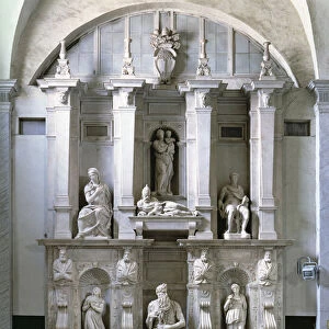 Tomb of Pope Julius II (1453-1513) (marble)