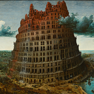 The Tower of Babel, c. 1565 (oil on wood panel)