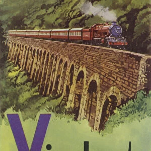 V, Viaduct (colour litho)