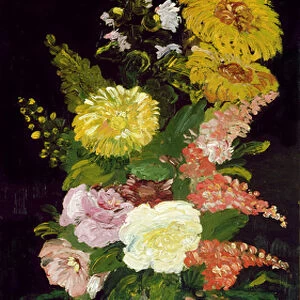 Vase of Flowers, 1886 (oil on canvas)