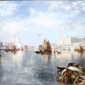 Venetian Grand Canal, 1889 (oil on canvas)