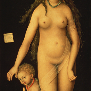 Venus and Cupid, 1509 (oil on canvas)