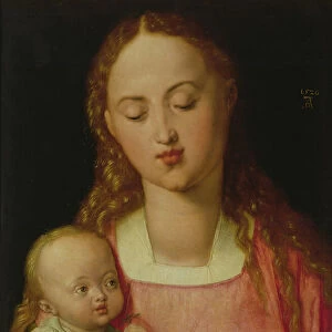 Virgin and Child, also known as Virgin with the Pear, 1526 (oil on panel)