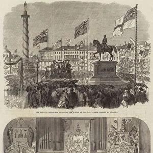 Visit of the Duke of Edinburgh at Glasgow (engraving)