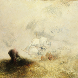 Whalers, c. 1845 (oil on canvas)