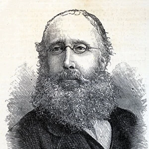 William Bromley-Davenport (1821-1884) from Illustrated London News June 28